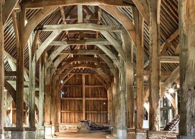 Antique Oak Timber Frame Barn