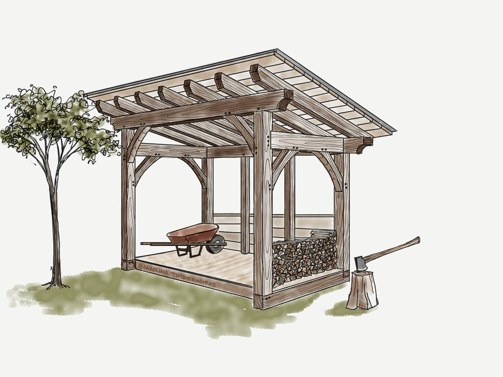 Post and Beam Sheds