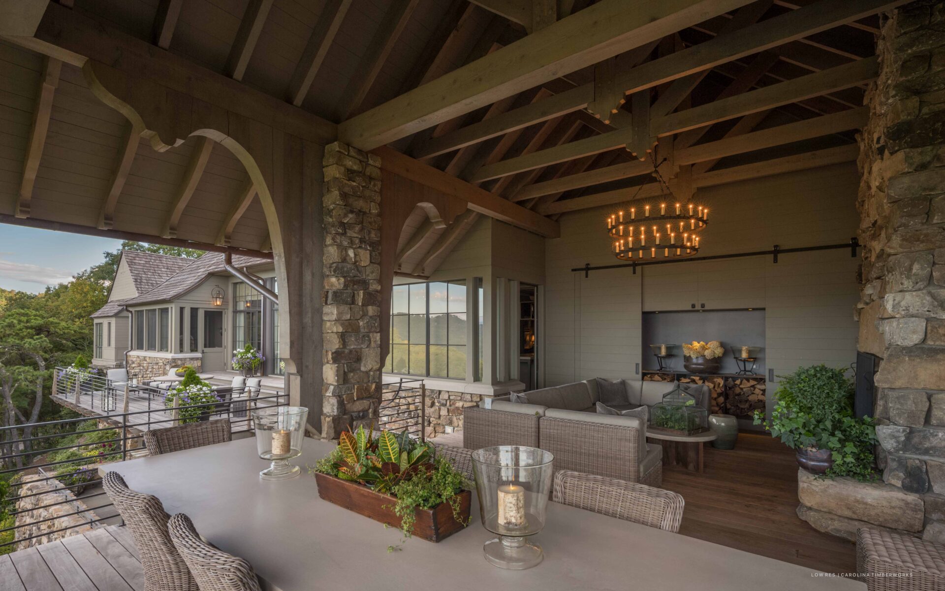 Timber Porch